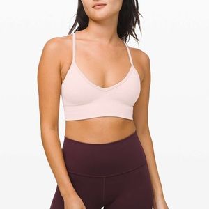 Lululemon Ebb to Street Bra in Pink Bliss